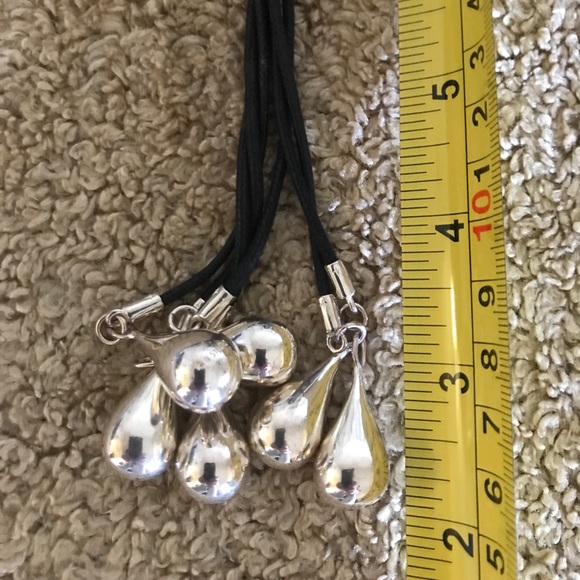 Robert Lee Morris SS & leather adjustable necklace - Picture 7 of 7